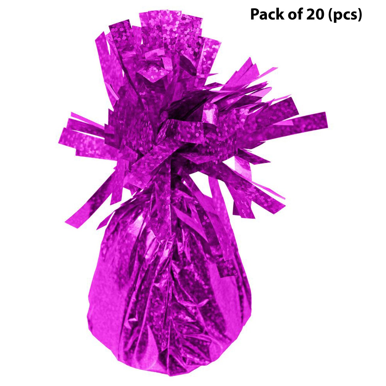 Balloon Weight 5 Inches Tall by 2 1/4 Inches Wide, Multiple Pack and Color | Raheev®